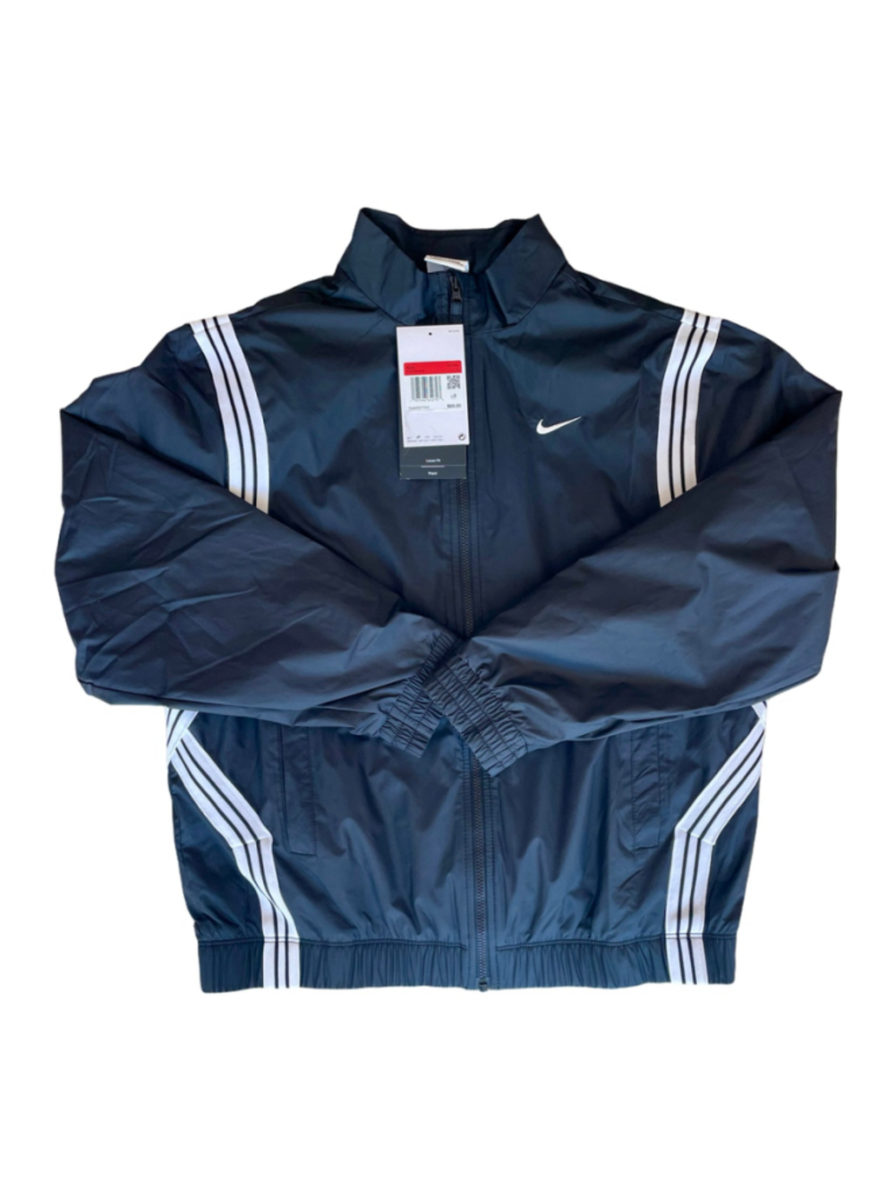 Nike Crossover Repel Basketball Jacket Kids Large Black Full Zip NWT